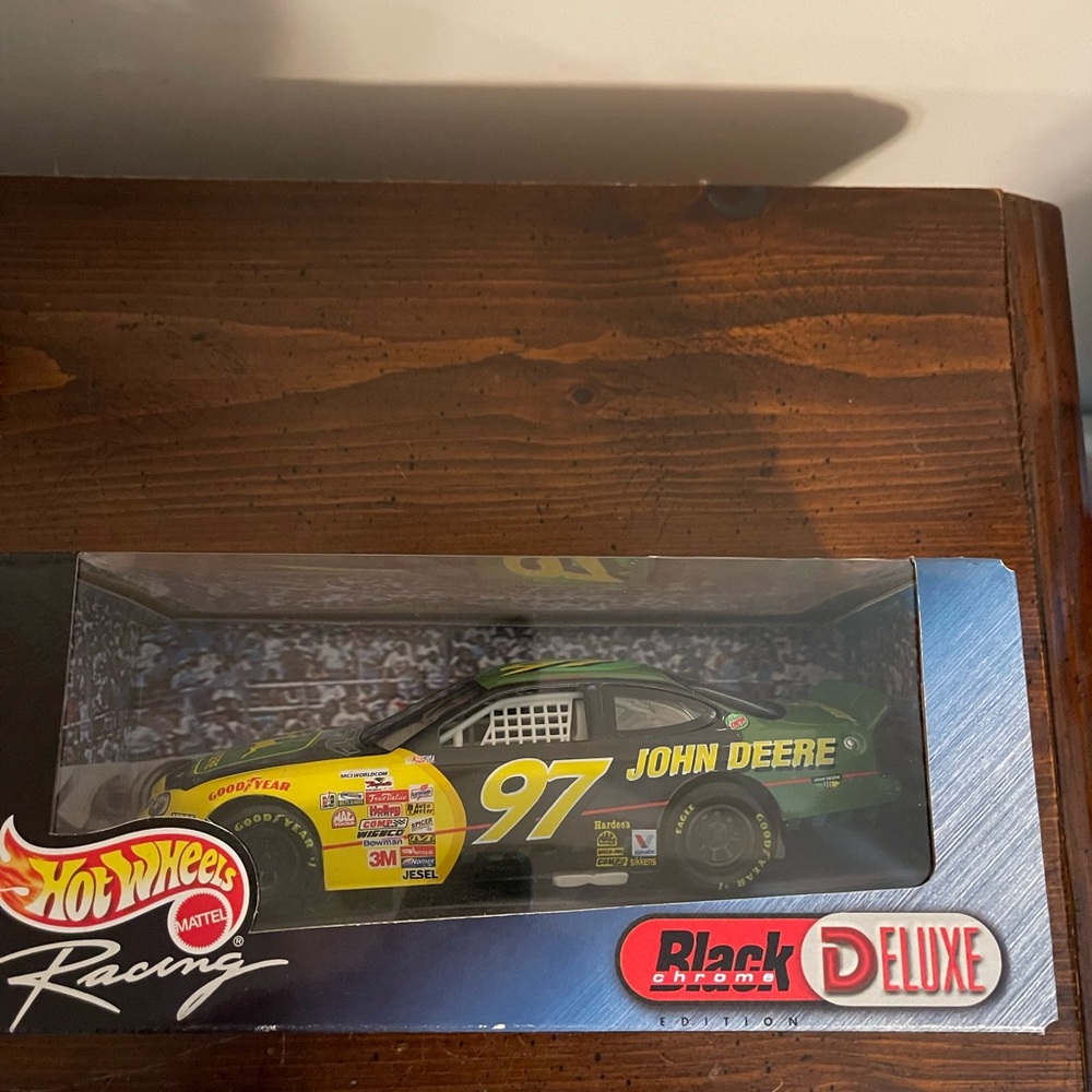 NASCAR Diecast 1/43 John Deere #97 , Black Chrome Deluxe Edition! New in box! - Picture 2 of 6